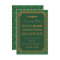 Green Art Deco Wedding Save The Date