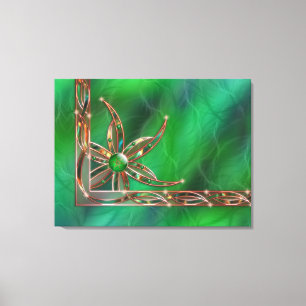 Green As the Grass Canvas Print