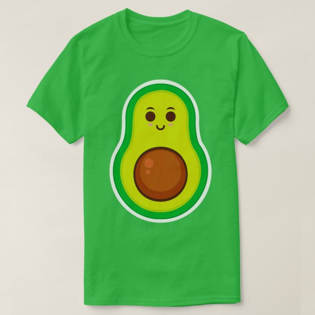 Green Avocado 2 T-Shirt (Design Front)