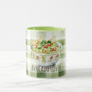 Green Avocados Guacamole Mug