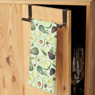Green Avocados Kitchen Towel