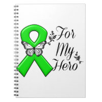 Green Awareness Ribbon For My Hero