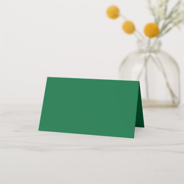 green, azure, aqua, electric blue, font place card (Front)