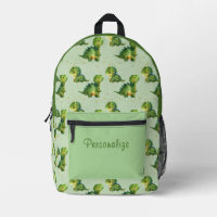 Green Baby Dinosaurs with Custom Name
