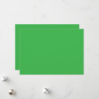 Green Background and White Border for a Modern Aes