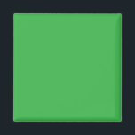 Green Background and White Border for a Modern Aes Magnet<br><div class="desc">Discover the power of colour contrast with a minimalist and creative green background,  white border design. Achieve a modern and elegant graphic aesthetic effortlessly!</div>