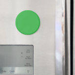 Green Background and White Border for a Modern Aes Magnet<br><div class="desc">Discover the power of colour contrast with a minimalist and creative green background,  white border design. Achieve a modern and elegant graphic aesthetic effortlessly!</div>