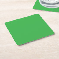 Green Background and White Border for a Modern Aes