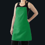 Green Background with White Border for Modern Aest Apron<br><div class="desc">Enhance your visuals with a minimalist and elegant touch! Discover the beauty of green background with white border design for striking colour contrast. Elevate your graphics with a modern twist</div>