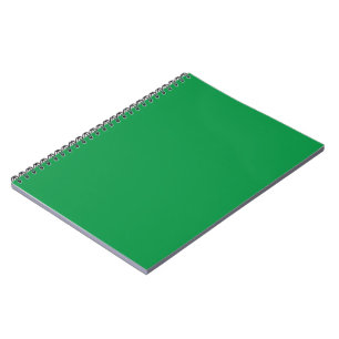 Green Background with White Border for Modern Aest Notebook