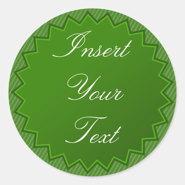 Green Badge Sticker (Front)