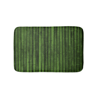 Green Bamboo Bath Mat