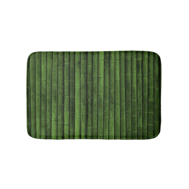 Green Bamboo Bath Mat (Front)