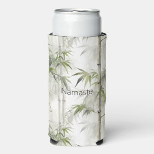 Green Bamboo Mindfulness Yoga Seltzer Can Cooler