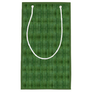 Green Bamboo Reed Pattern Gift Bag