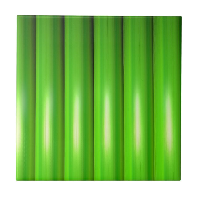 Green bamboo set tile (Front)
