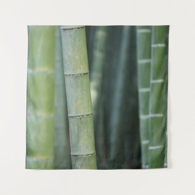 Green bamboo shoots tapestry (Front)
