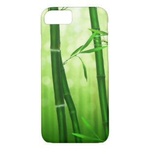 Green Bamboo With Pale Bokeh Lights In The Back Case-Mate iPhone Case