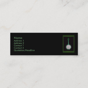 Green Banjo Business Card