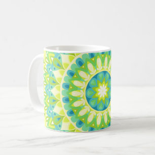 Green Base Mandala Mug