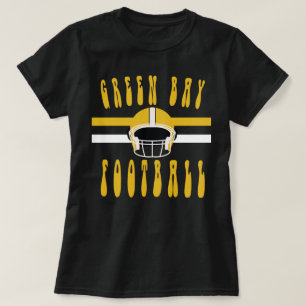 Green Bay Football shirt,Game Day , Retro Distress T-Shirt
