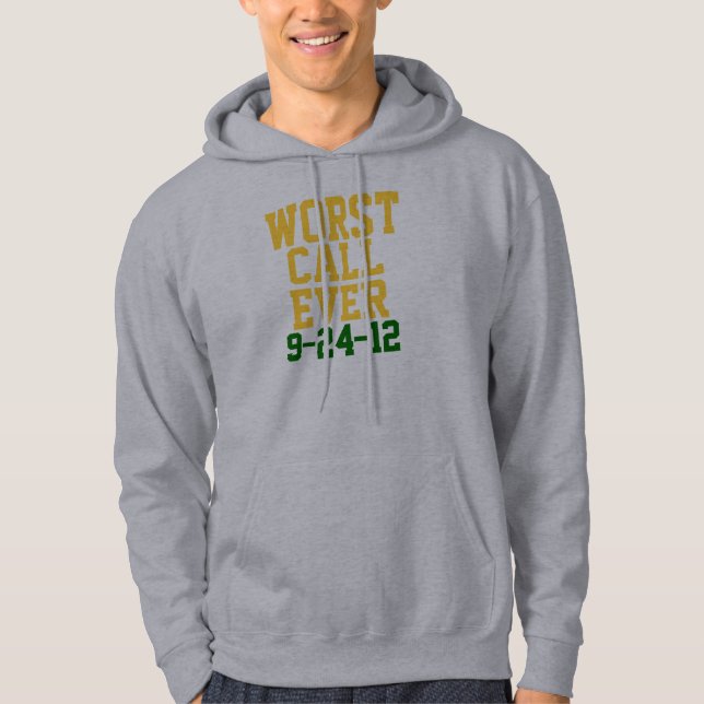 Green Bay Football: Worst Call Ever 9/24/12 Shirt (Front)