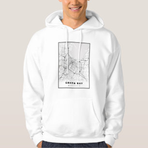 Green Bay Map Hoodie