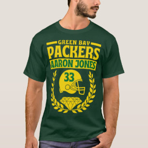 Green Bay Packers Aaron Jones 33 American T-Shirt