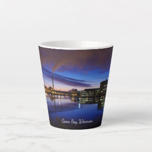 Green Bay Wisconsin latte mug