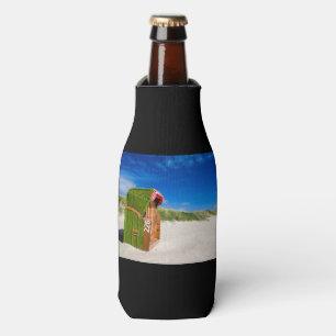 Green Beach chair at the North Sea Bottle Cooler