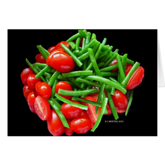 Green Bean and Tomatoes (Front Horizontal)