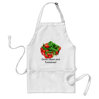Green Bean and Tomatoes Standard Apron