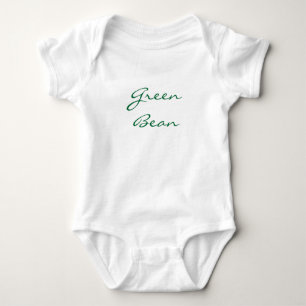Green Bean Baby Bodysuit