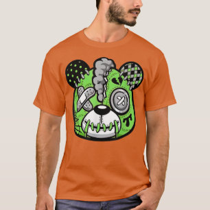Green Bean Bear Graphic 5s Match Sneaker Match Tee