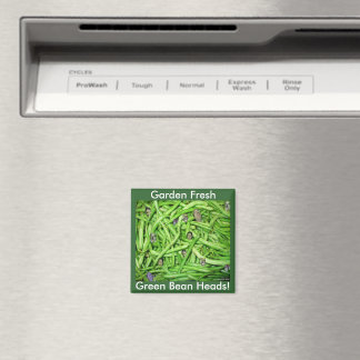 Green Bean Heads! Magnet