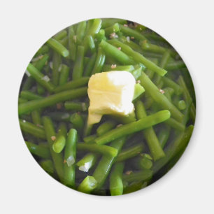 Green Beans Magnet
