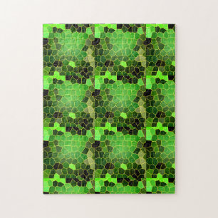 Green Bee Hive Jigsaw Puzzle