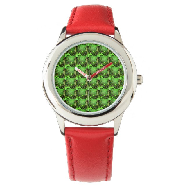 Green Bee Hive Watch (Front)