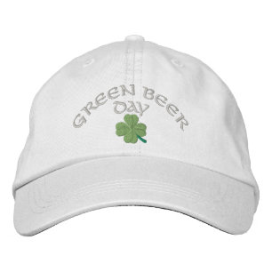 Green beer day St Patrick's Embroidered Hat