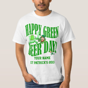 Green beer day St Patrick's T-Shirt