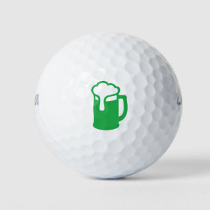 Green Beer Golf Ball