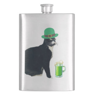 Green Beer Lucy Hip Flask