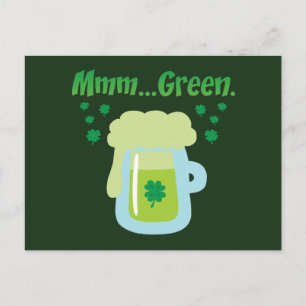 Green Beer Postcard