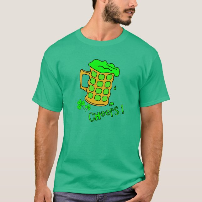 Green Beer - St Patricks Day T Shirts (Front)
