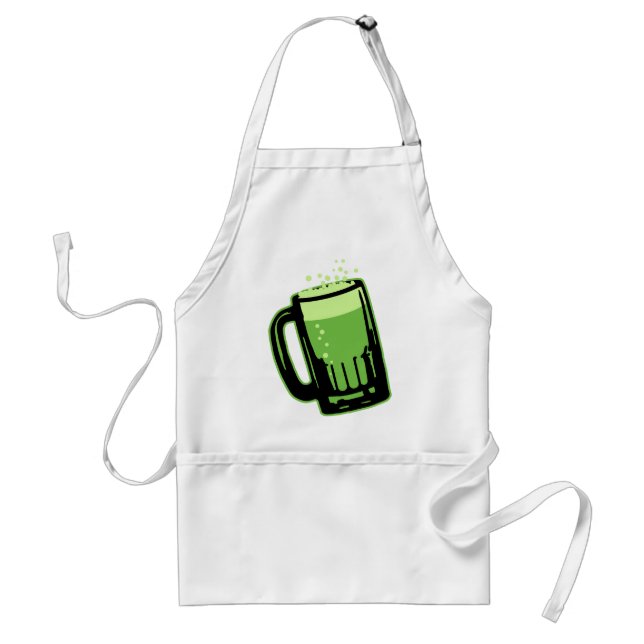 Green Beer Standard Apron (Front)