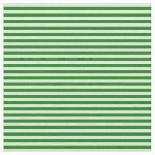 Green & Beige Coloured Lines Pattern Fabric