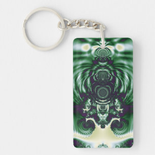 Green Bell Key Ring