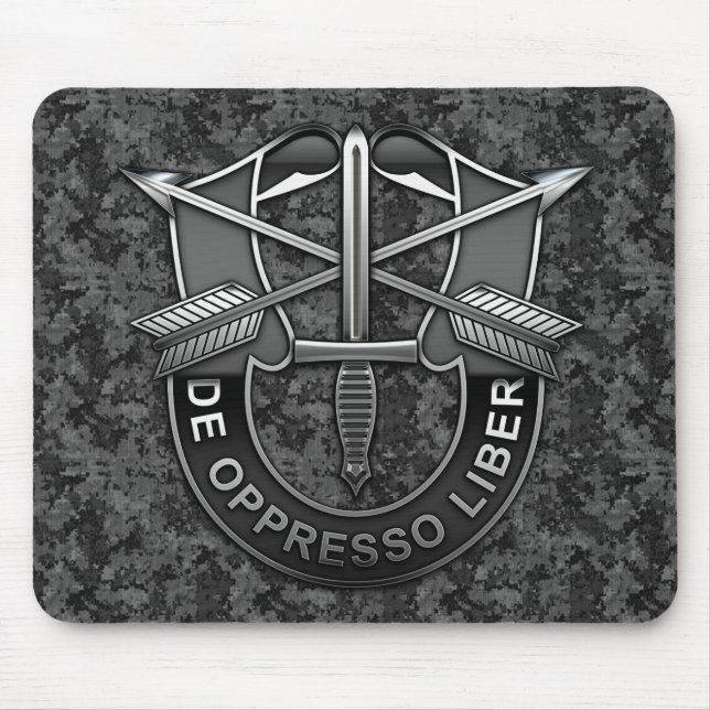 Green Berets DUI Mouse Pad (Front)