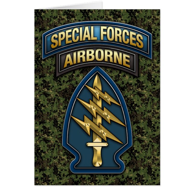 Green Berets SSI Special Edition (Front)