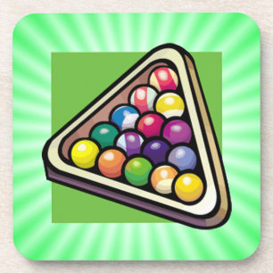 Green Billiards; Pool Coaster